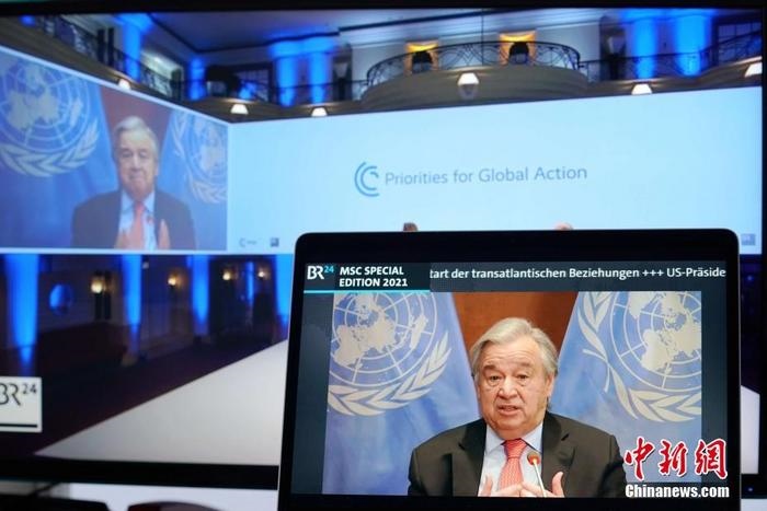 資料圖：聯(lián)合國秘書長古特雷斯。
<a target='_blank' href='http://www.chinanews.com/'>中新社</a>記者 彭大偉 攝