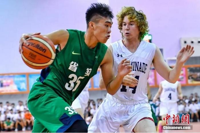 　　資料圖：中美青少年籃球友誼賽。<a target='_blank' href='http://www.chinanews.com/'>中新社</a>記者 陳驥旻 攝