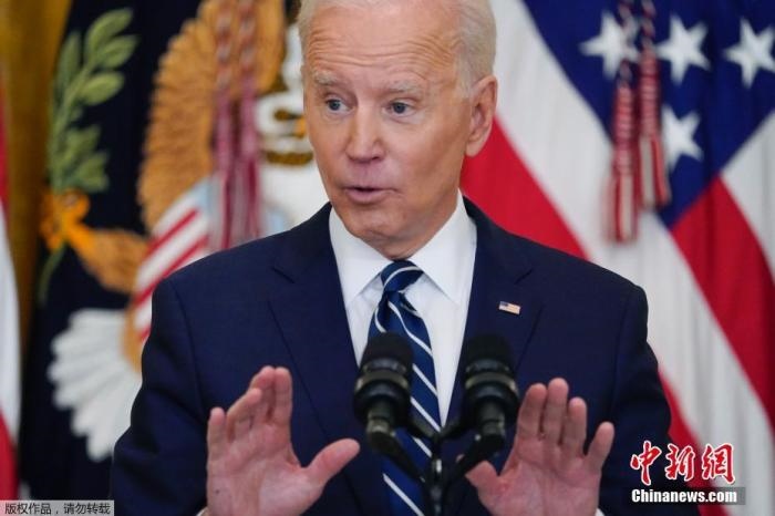 資料圖：美國總統(tǒng)拜登。