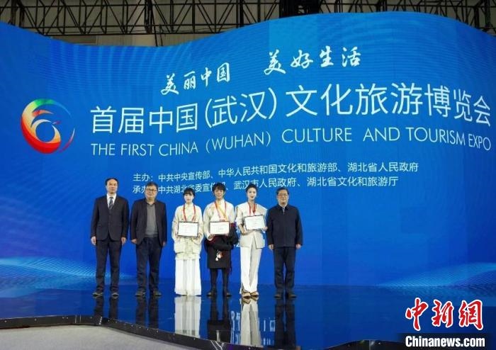 圖為，首屆中國(guó)(武漢)文化旅游博覽會(huì)現(xiàn)場(chǎng) 武漢文旅局供圖