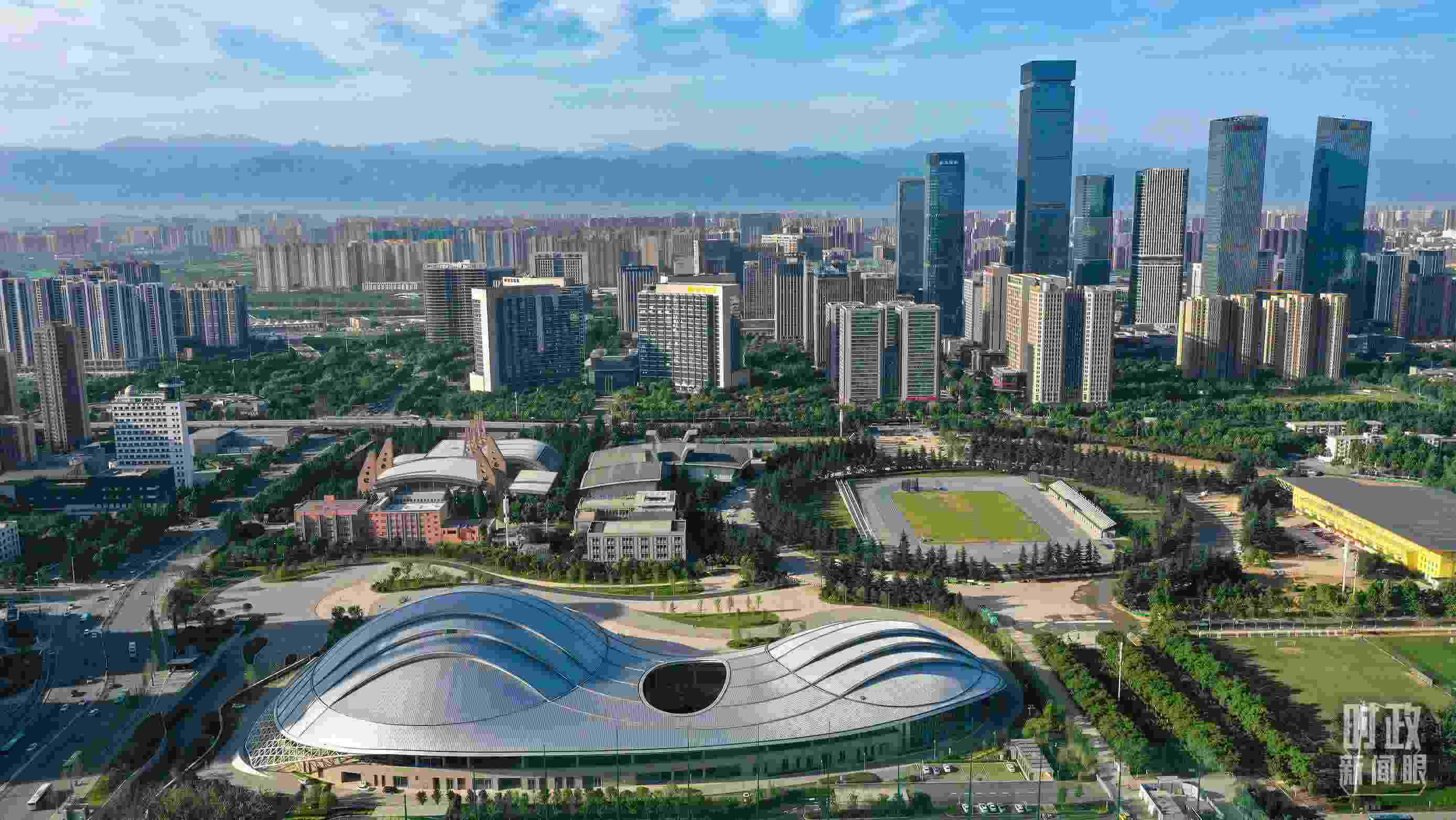 △西安高新區(qū)。（圖／視覺(jué)中國(guó)）