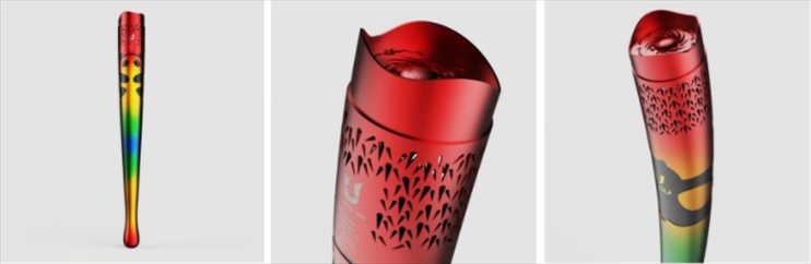 成都大運會火炬“蓉火”。圖片來源：成都大運會官網(wǎng)