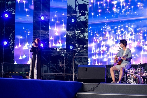 歌會現(xiàn)場。人民網(wǎng)記者 翁奇羽攝