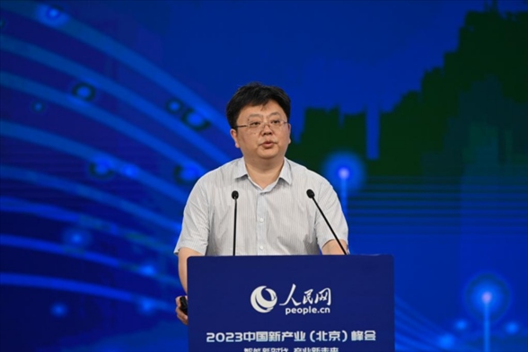 傳播內(nèi)容認(rèn)知全國重點實驗室首席科學(xué)家張勇東。人民網(wǎng)記者 于凱攝