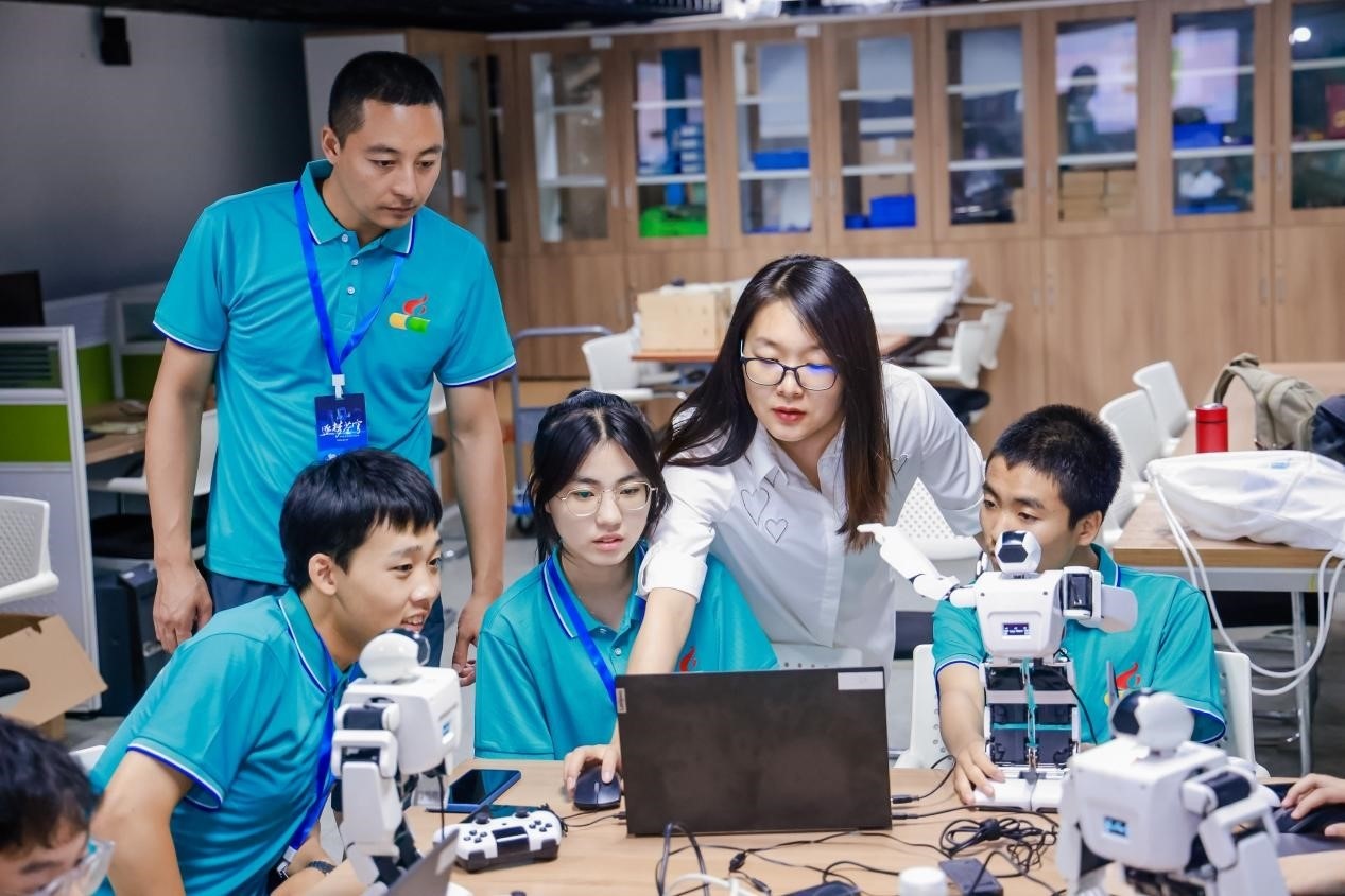 活動現場。北京市八一學校供圖。