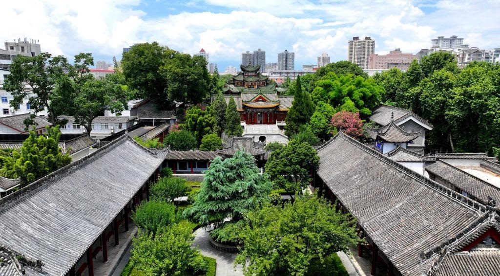 近日拍攝的陜西省漢中市博物館。新華社記者 劉瀟 攝