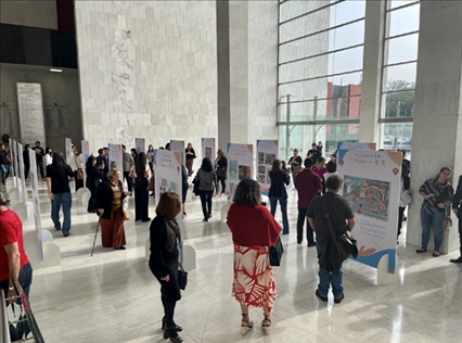 獲獎(jiǎng)作品展現(xiàn)場。中國駐圣保羅總領(lǐng)館供圖