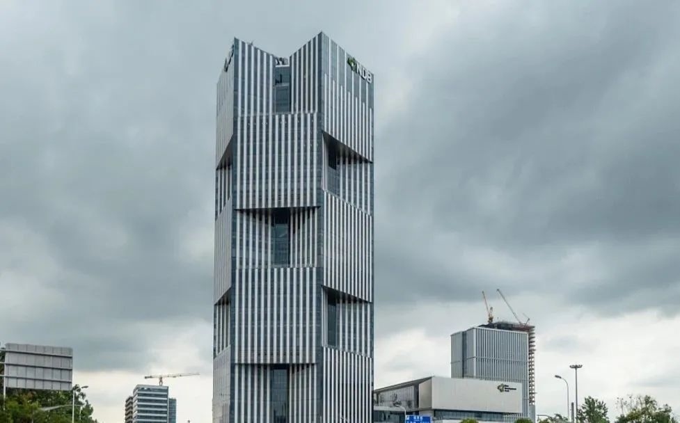 上海浦東新區(qū)，金磚國家新開發(fā)銀行總部大樓。