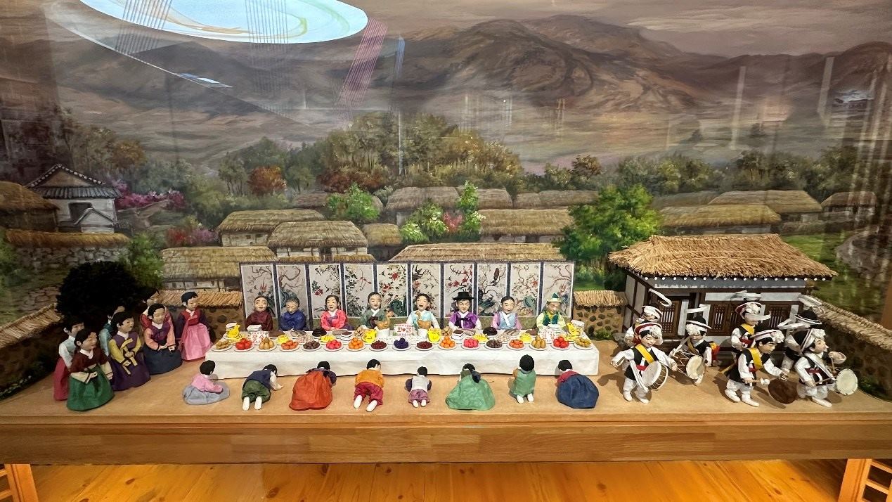 朝鮮族花甲禮展示。人民網(wǎng)記者 金洪花攝