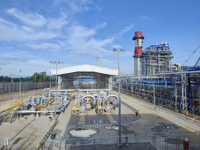 泰國新崗天然氣管道項目計量調壓站?？ì斎R 攝