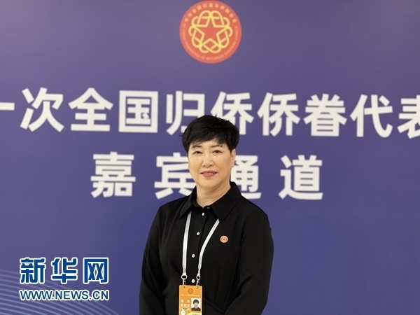 意大利北部麗水同鄉(xiāng)會(huì)會(huì)長(zhǎng)饒俊媚。（受訪人供圖）