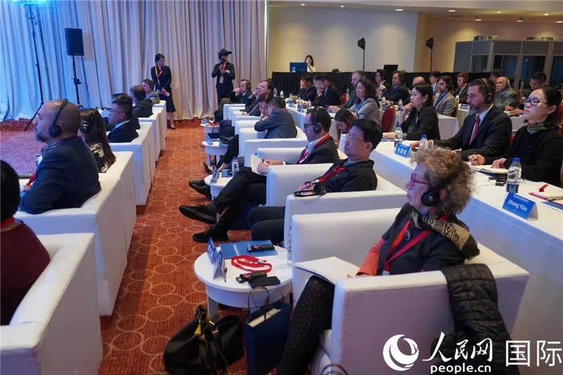 圖為“中拉文明對話論壇”現(xiàn)場。人民網(wǎng)記者 許放攝