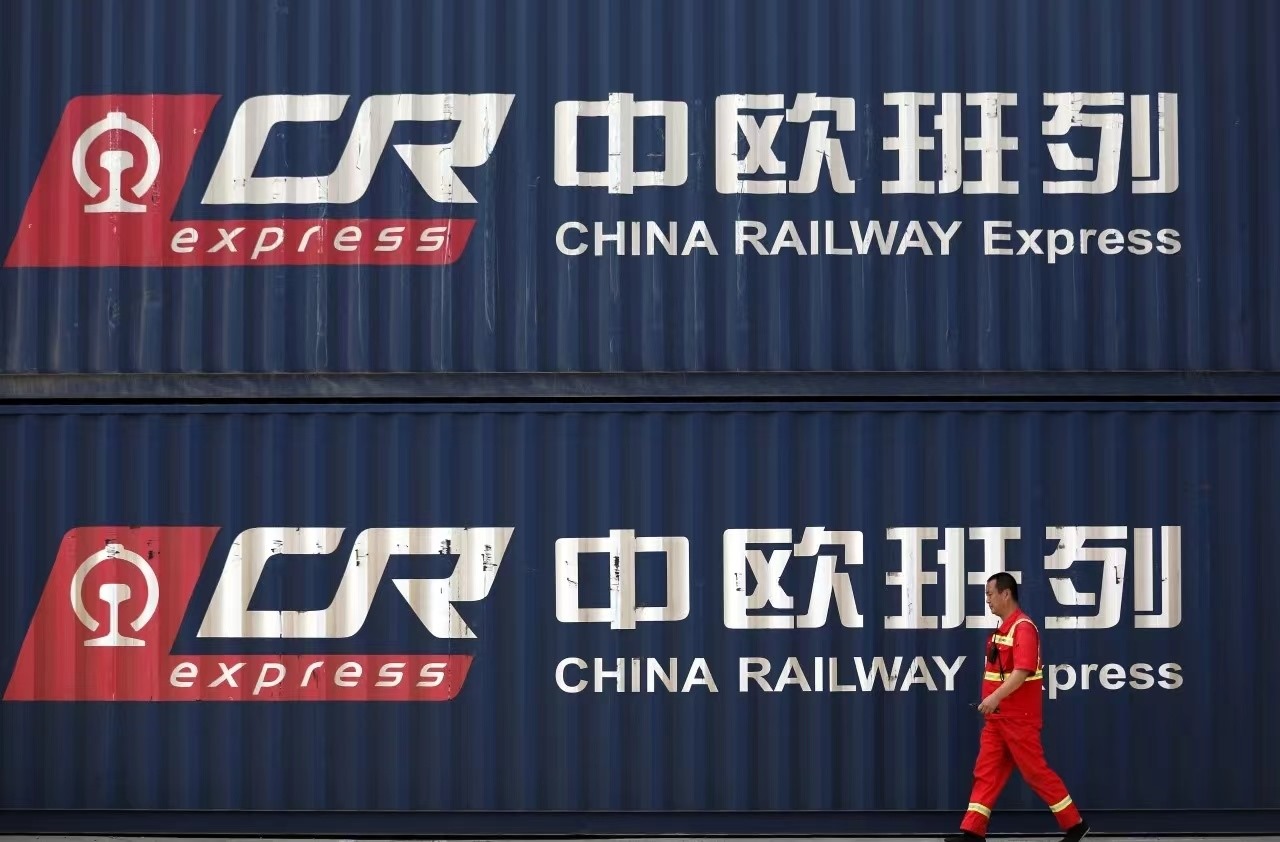 國(guó)鐵集團(tuán)發(fā)布中歐班列全程時(shí)刻表成果。國(guó)鐵集團(tuán)供圖