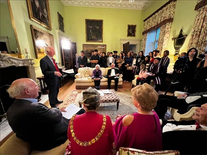 藝術(shù)節(jié)舉辦的人文交流活動(dòng)。主辦方供圖