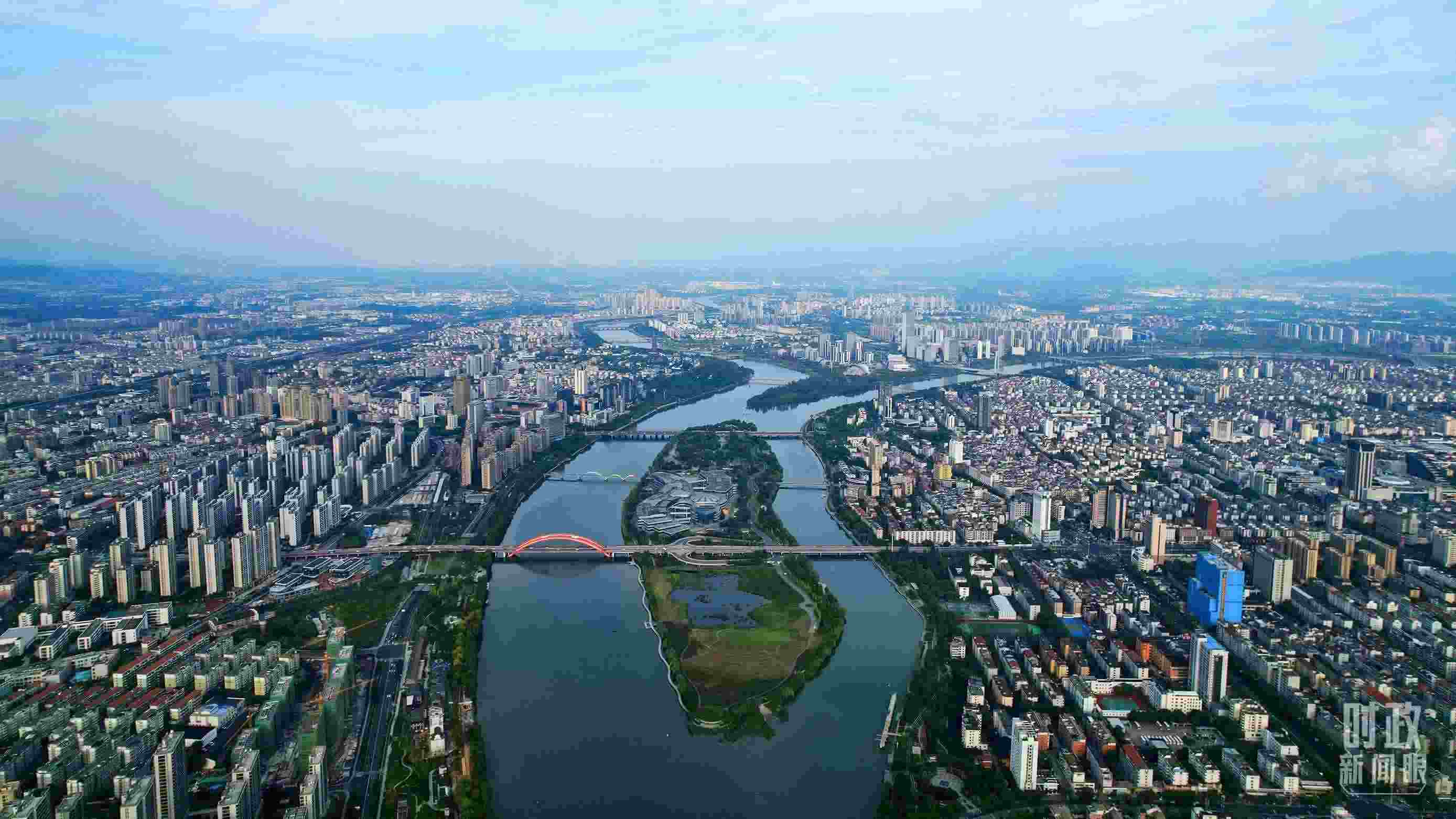 △浙江省金華市。（總臺央視記者范凱拍攝）