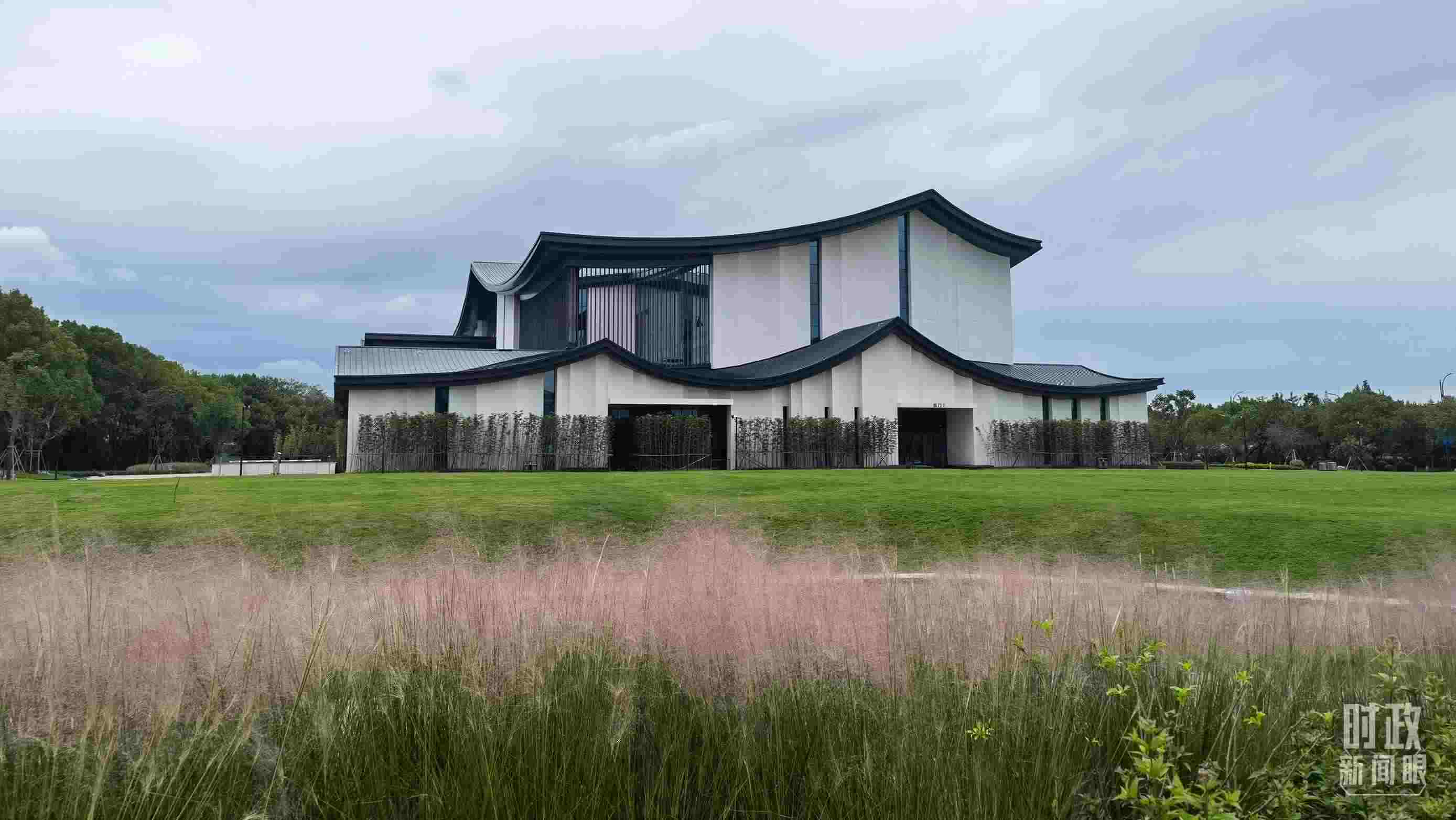 △浙東運河文化園。（總臺央視記者石丞拍攝）