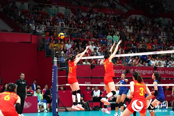 比賽現(xiàn)場。人民網(wǎng)記者 胡雪蓉?cái)z