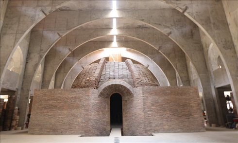 ↑ 景德鎮(zhèn)一處柴窯。（2020年7月13日攝）