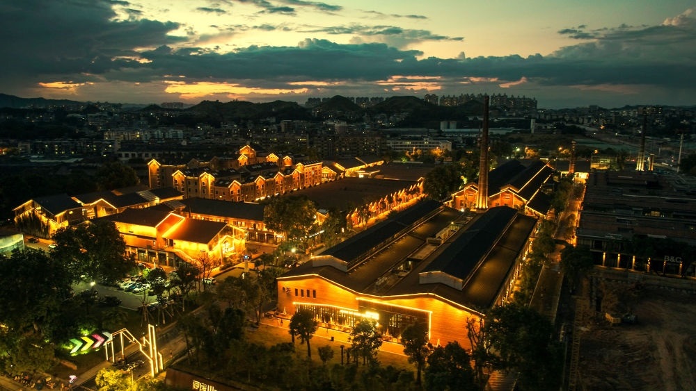 ↑ 景德鎮(zhèn)文創(chuàng)街區(qū)。