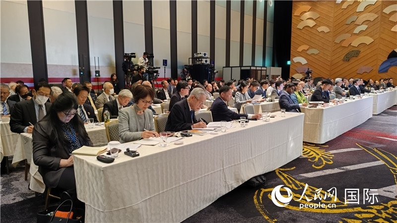 “一帶一路”倡議十周年國際研討會現(xiàn)場。人民網 蔣曉辰攝