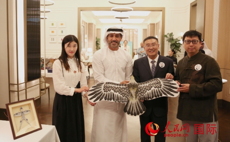 非遺展示。人民網 塔里克·易卜拉欣攝