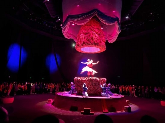 《天釀》演出場(chǎng)景。本報(bào)記者劉書文攝