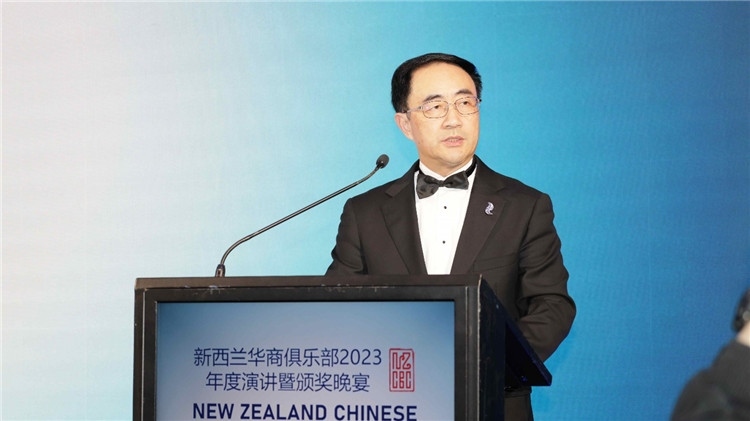 新西蘭華商聯(lián)合總會(huì)主席楊健。攝影：張凱