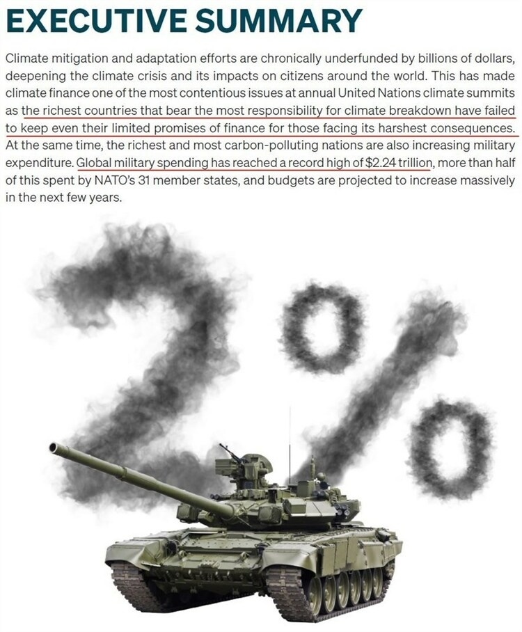 看看北約的“碳足跡”，就知道西方的氣候承諾有多扯