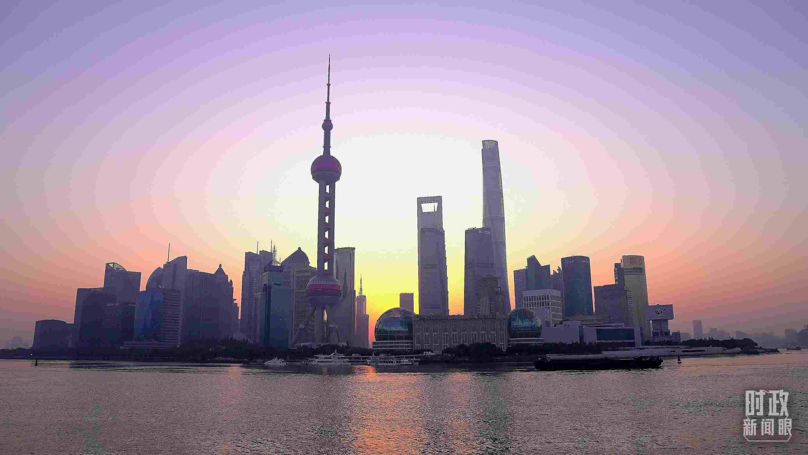 △上海。（總臺(tái)央視記者劉琦拍攝）