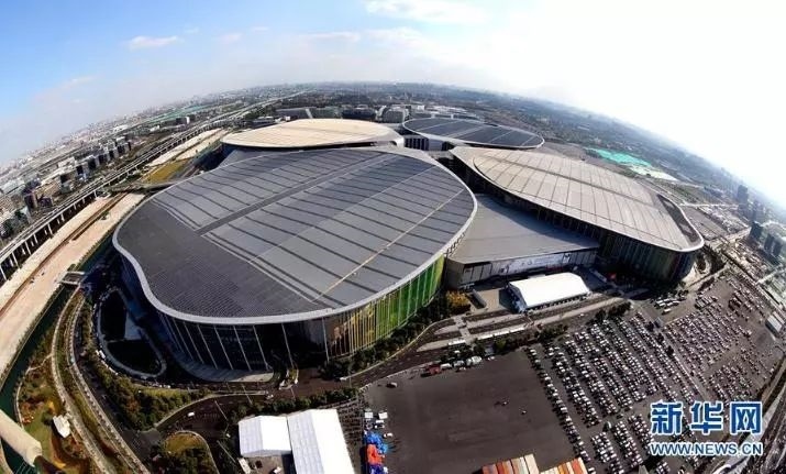 中國國際進(jìn)口博覽會舉辦場地——國家會展中心（上海）。新華社記者 凡軍 攝