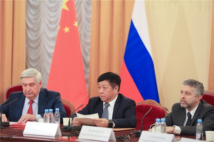 張漢暉大使致辭。駐俄羅斯使館供圖