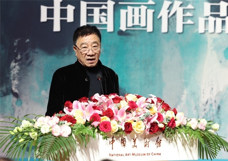 任建國致辭。主辦方供圖