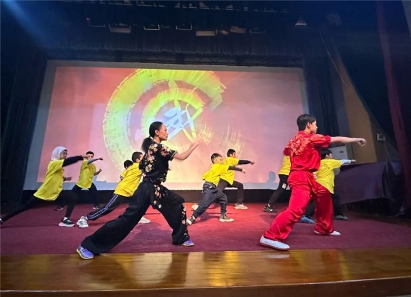 圖為2023“中華文化大樂園—埃及開羅營(yíng)”閉幕式活動(dòng)現(xiàn)場(chǎng)。主辦方供圖