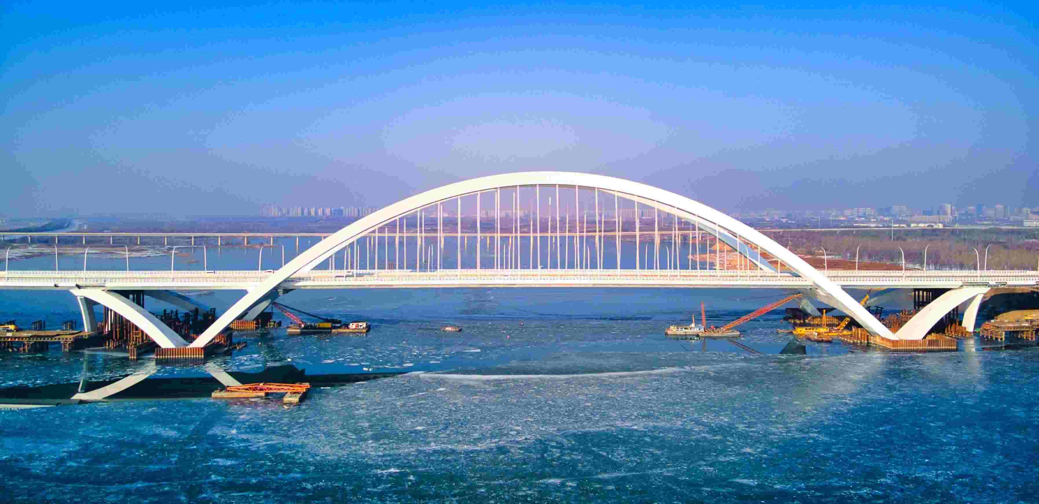 開通后的京雄大橋。受訪方供圖