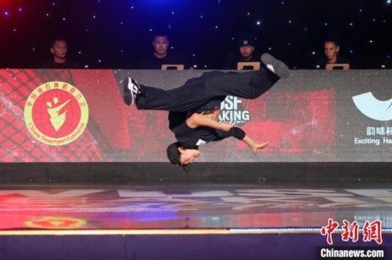 今年7月，首屆亞洲霹靂舞錦標(biāo)賽在拱墅運河體育公園體育館舉行。郭天奇 攝