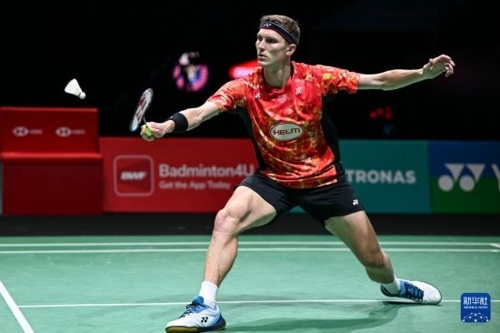 1月13日，安賽龍在比賽中。新華社記者 程一恒 攝