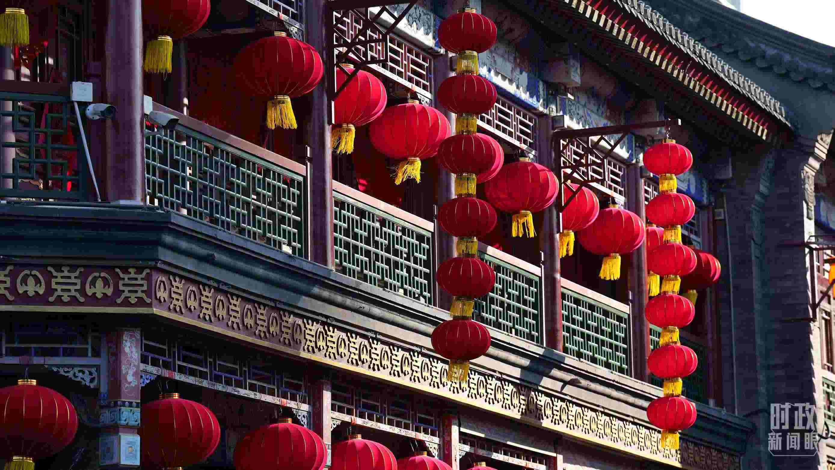 △天津古文化街。（總臺國廣記者李晉拍攝）