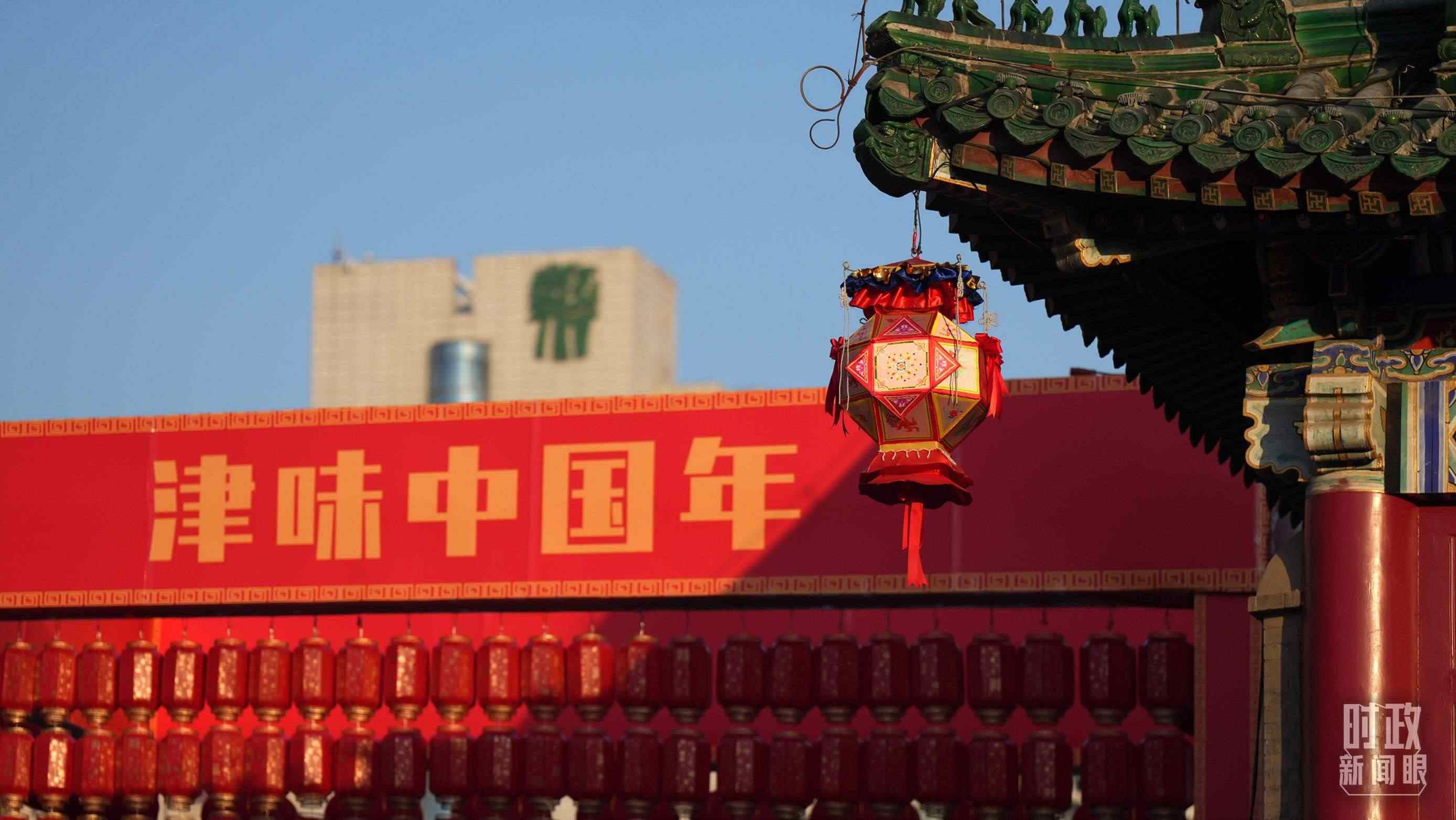 △天津街景。（總臺國廣記者李晉拍攝）