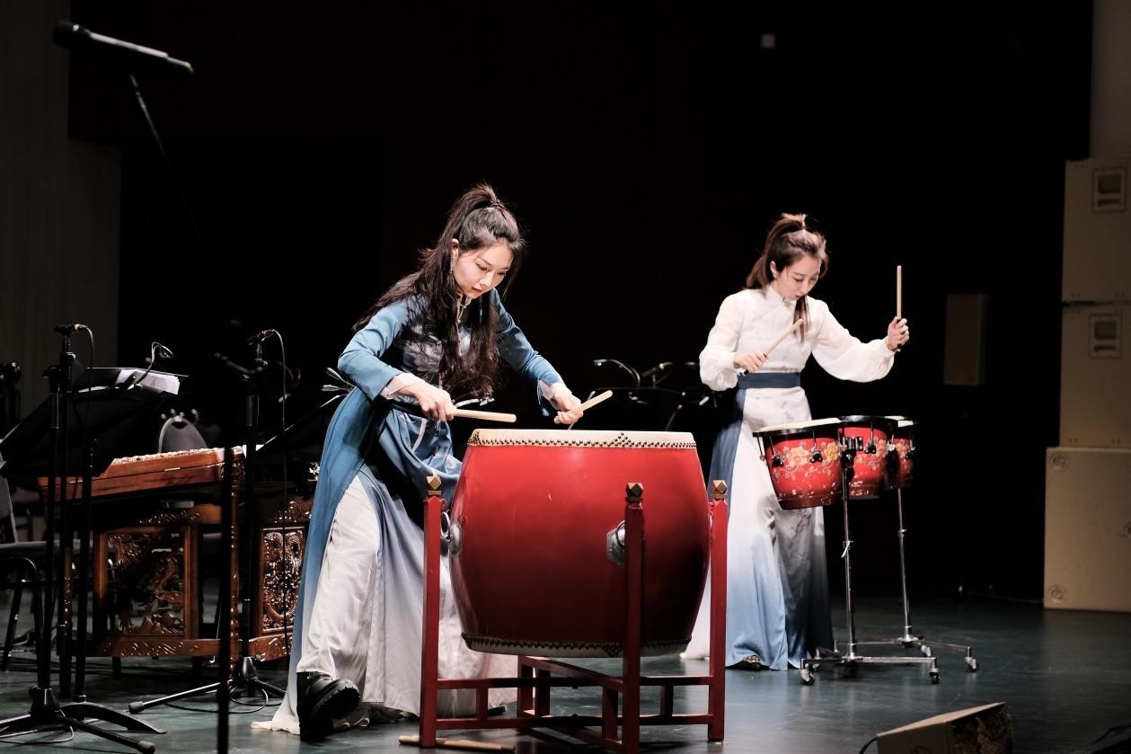 2024“歡樂春節(jié)”新春民族音樂會演出現(xiàn)場。于子恒攝