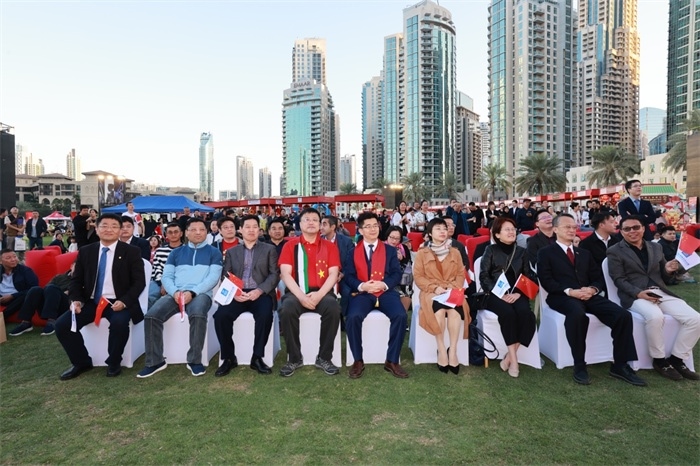 活動(dòng)現(xiàn)場。中建中東供圖