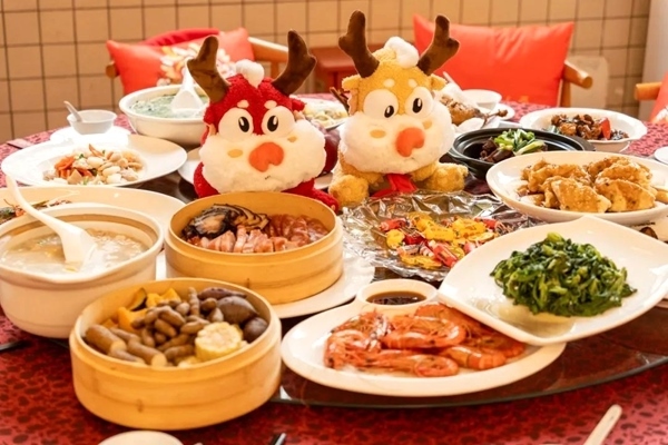 同濟(jì)大學(xué)推出新春團(tuán)圓宴。校方供圖