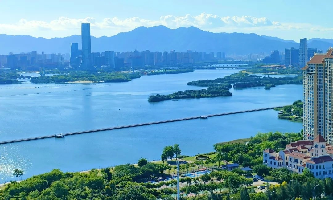 杏林灣水上自行車道（人民網(wǎng)記者 陳博攝）