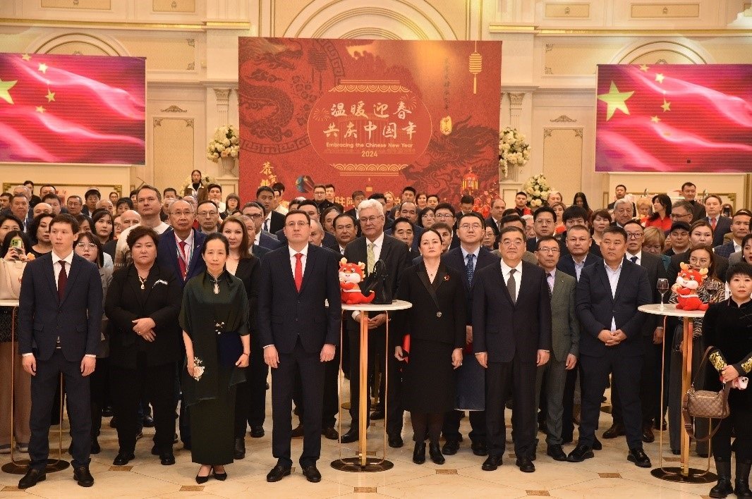 活動現(xiàn)場。中國駐阿拉木圖總領(lǐng)館供圖