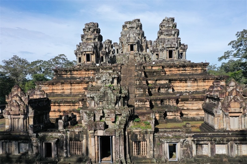 吳哥古跡內(nèi)的茶膠寺。中國文化遺產(chǎn)研究院 袁濛茜供圖
