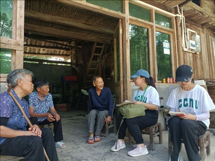 △ 2022年7月，華中師范大學(xué)生命科學(xué)學(xué)院鄉(xiāng)村振興之旅暑期實(shí)踐隊(duì)赴湖北省恩施市宣恩縣長潭河侗族鄉(xiāng)開展“生態(tài)文明助力鄉(xiāng)村振興”暑期社會(huì)實(shí)踐活動(dòng)。