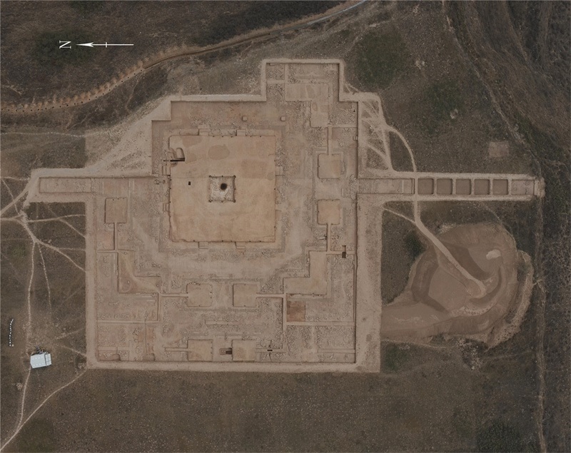 四角坪遺址平面圖。中國(guó)文物報(bào)社供圖