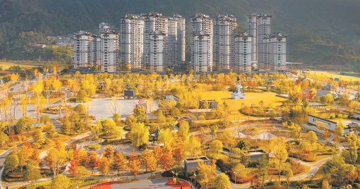 景寧率先在麗水市創(chuàng)成浙江省5A級(jí)景區(qū)城。供圖 景寧縣委宣傳部