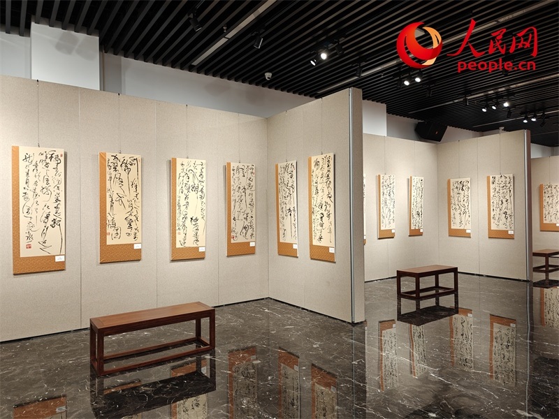 展廳現(xiàn)場。人民網(wǎng)記者 韋衍行攝