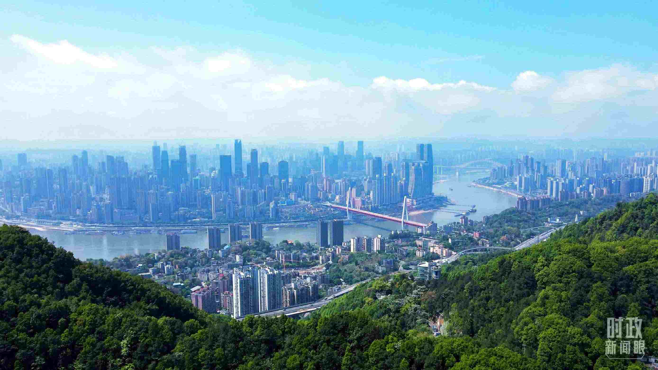 △重慶。（總臺記者謝鵬拍攝）