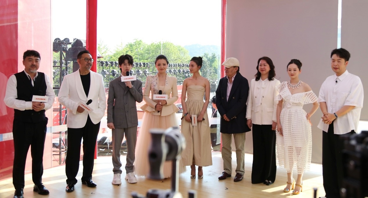 “品牌助力電影”公益直播活動(dòng)現(xiàn)場(chǎng)。主辦方供圖